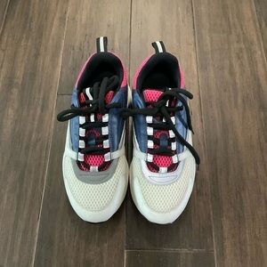 Dior B22 Technical Mesh Blue Pink White Sneakers Size 36 US 6